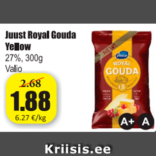 Allahindlus - Juust Royal Gouda Yellow