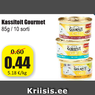 Allahindlus - Kassitoit Gourmet