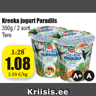 Allahindlus - Kreeka jogurt Paradiis