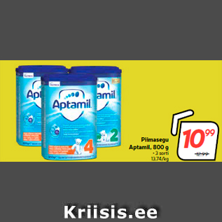 Скидка - Молочная смесь Aptamil, 800 г