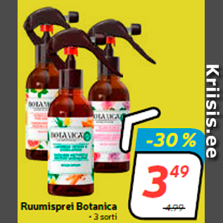 Скидка - Спрей Botanica