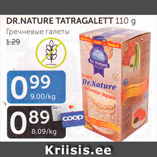 Allahindlus - DR.NATURE TATRAGALETT 110 G