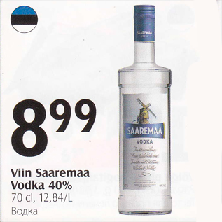 Allahindlus - Viin Saaremaa Vodka
