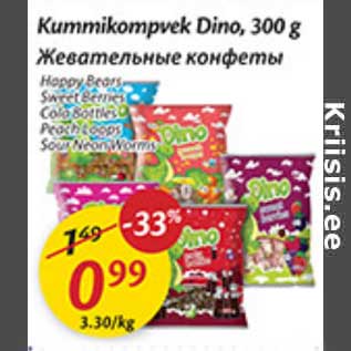 Скидка - Жевательные конфеты