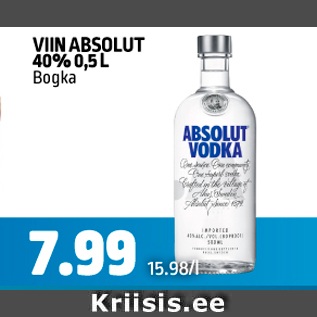 Allahindlus - VIIN ABSOLUT