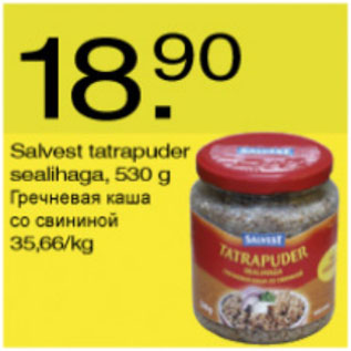 Allahindlus - Salvesti tatrapuder sealihaga