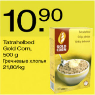 Allahindlus - Tatrahelbed Gold Corn