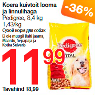 Скидка - Сухой корм для собак