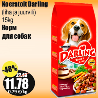 Allahindlus - Koeratoit Darling