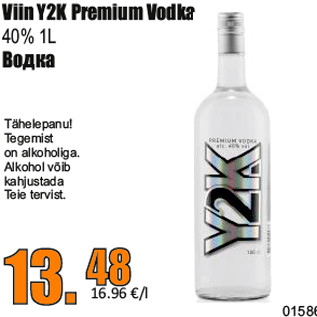 Allahindlus - Viin Y2K Premium Vodka