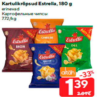 Скидка - Картофельные чипсы