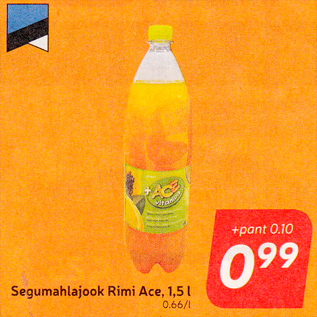 Скидка - Сокосодержащий напиток Rimi Ace, 1,5 л