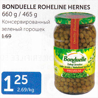 Allahindlus - BONDUELLE ROHELINE HERNES