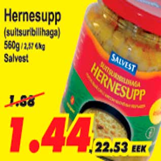 Allahindlus - Hernesupp Salvest suitsuribilihaga