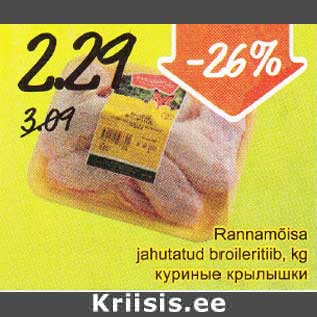Скидка - Куриные крылышки