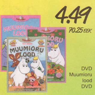 Allahindlus - DVD Muumioru lood