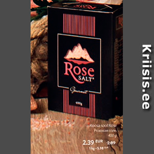 Allahindlus - Roosa sool Rose 400 g