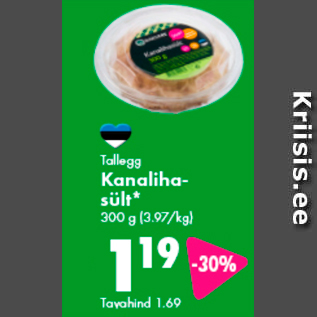 Allahindlus - Tallegg Kanalihasült* 300 g