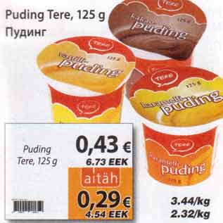 Allahindlus - Puding Tere