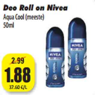 Скидка - Дезодорант Nivea (для мужчин) 50мл