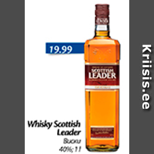 Allahindlus - Whisky Scottish Leader