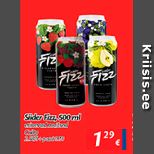 Allahindlus - Siider Fizz, 500 ml