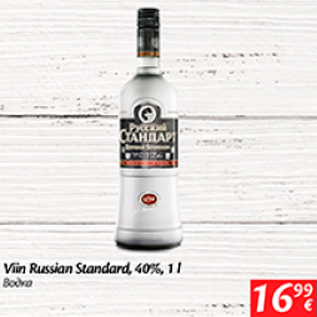 Allahindlus - Viin Russian Standard