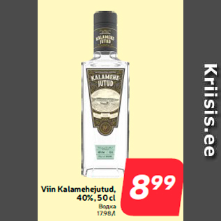 Allahindlus - Viin Kalamehejutud, 40%, 50 cl