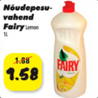 Allahindlus - Nõudepesuvahend Fairy 1l