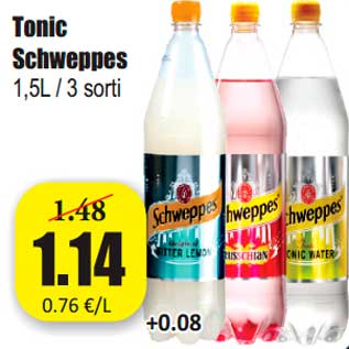 Скидка - Тоник Schweppes