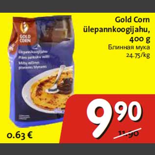 Allahindlus - Gold Corn ülepannkoogijahu