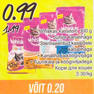 Скидка - Корм для кошек