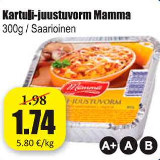 Скидка - Картофельно-сырная колбаска Mamma