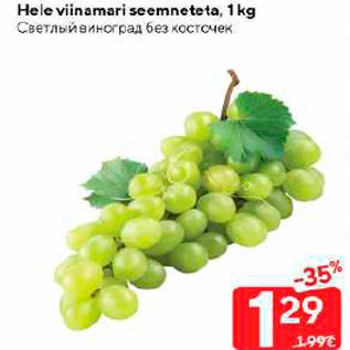 Allahindlus - Hele viinamari seemneteta, 1 kg