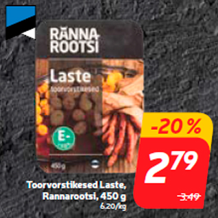 Allahindlus - Toorvorstikesed Laste, Rannarootsi, 450 g