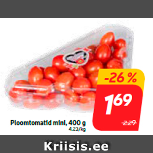 Скидка - Сливовые томаты мини, 400 г