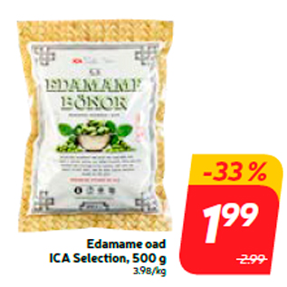 Скидка - Фасоль Edamame ICA Selection, 500 г