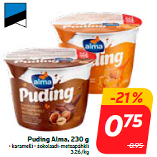 Allahindlus - Puding Alma, 230 g