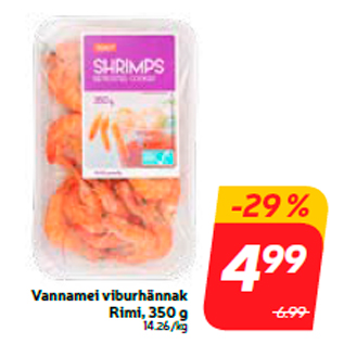 Скидка - Хвостики Vannamei Rimi, 350 г