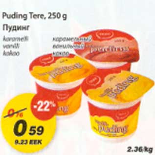 Allahindlus - Puding Tere