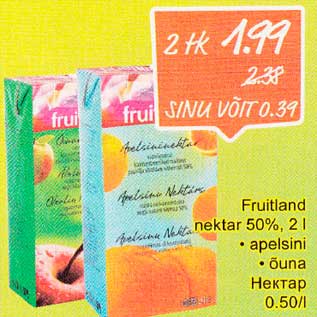 Скидка - Нектар Fruitland