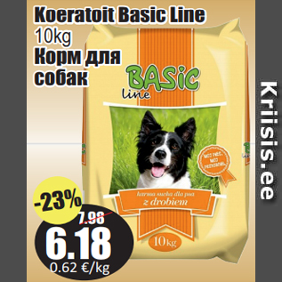 Allahindlus - Koeratoit Basic Line