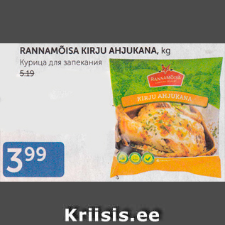 Allahindlus - RANNAMÕISA KIRJU AHJUKANA, KG