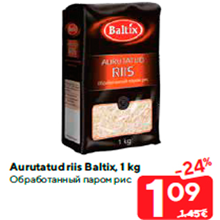 Allahindlus - Aurutatud riis Baltix, 1 kg