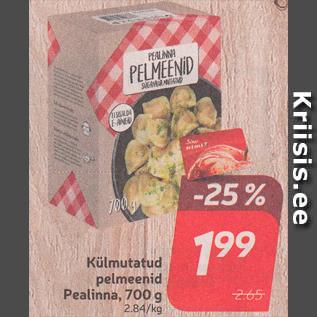 Allahindlus - Külmutatud pelmeenid Pealinna, 700 g