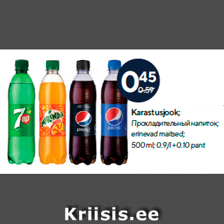 Allahindlus - Karastusjook