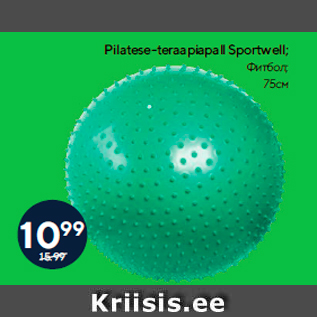 Allahindlus - Pilatese-teraapiapall Sportwell; 75см