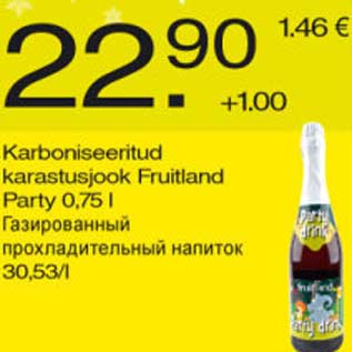 Allahindlus - Karboniseeritud karastusjook Fruitland Party