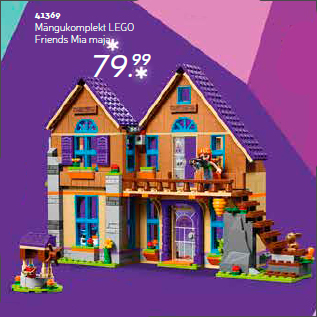 Allahindlus - Mängukomplekt LEGO Friends Mia maja