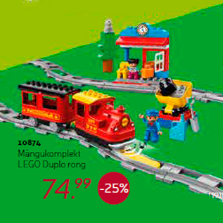 Allahindlus - Mängukomplekt LEGO Duplo rong